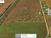 The house may no longer be standing and the property lines have changed over the years. But the two closest street addresses are 5939 Sherman Road and 6025 Sherman Rd. The Wusw-FM Oshkosh radio station transmission tower is either on, or next to, the property.