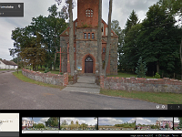 Map Grunewald Mieszałki Google Maps 2015-05-21 20-23-57 A local church still standing in Gruenwald (Mieszałki)