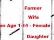 The Dragorius Family. Departed from Hamburg.  Members: F. Dragorius (farmer), Louise Dragorius (wife), Ernestine Dragorius (daughter). Ernestine was between the ages of 1 and 14. Country of Birth: Prussia. Heading to: Quebec